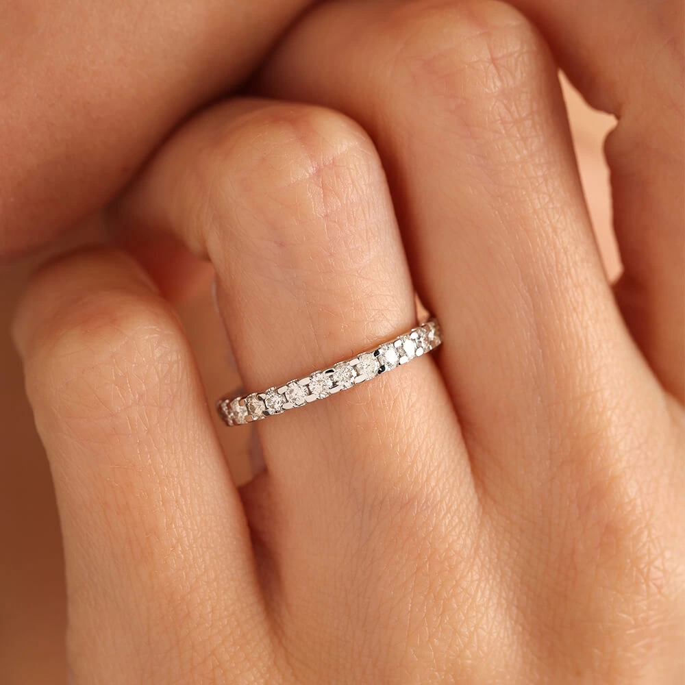 1.00 CT Pırlanta Tamtur Yüzük