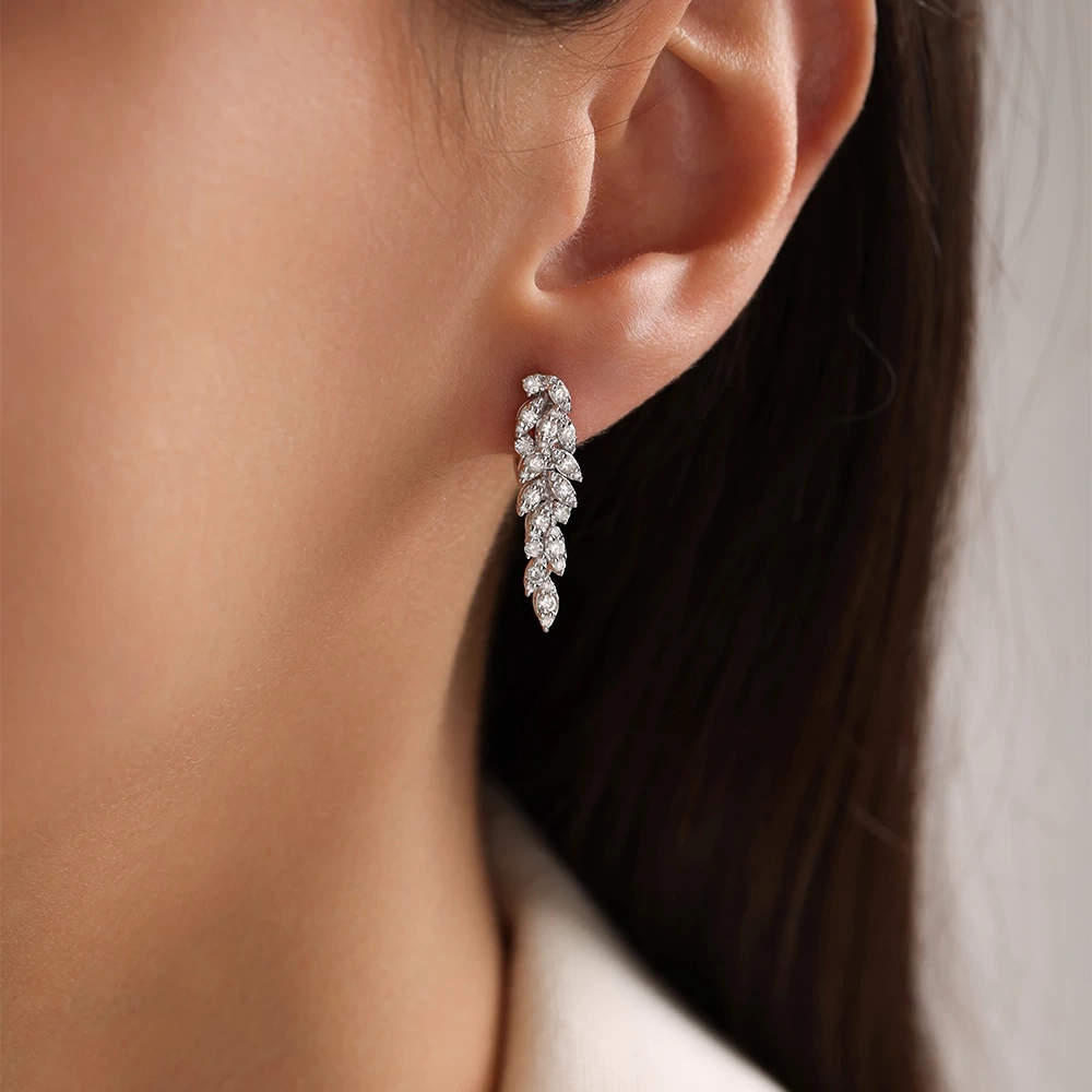 1.25 CT Pırlanta Küpe