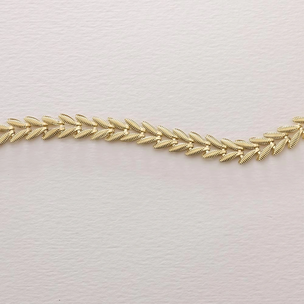 Başak 14 Ayar Altın Bileklik