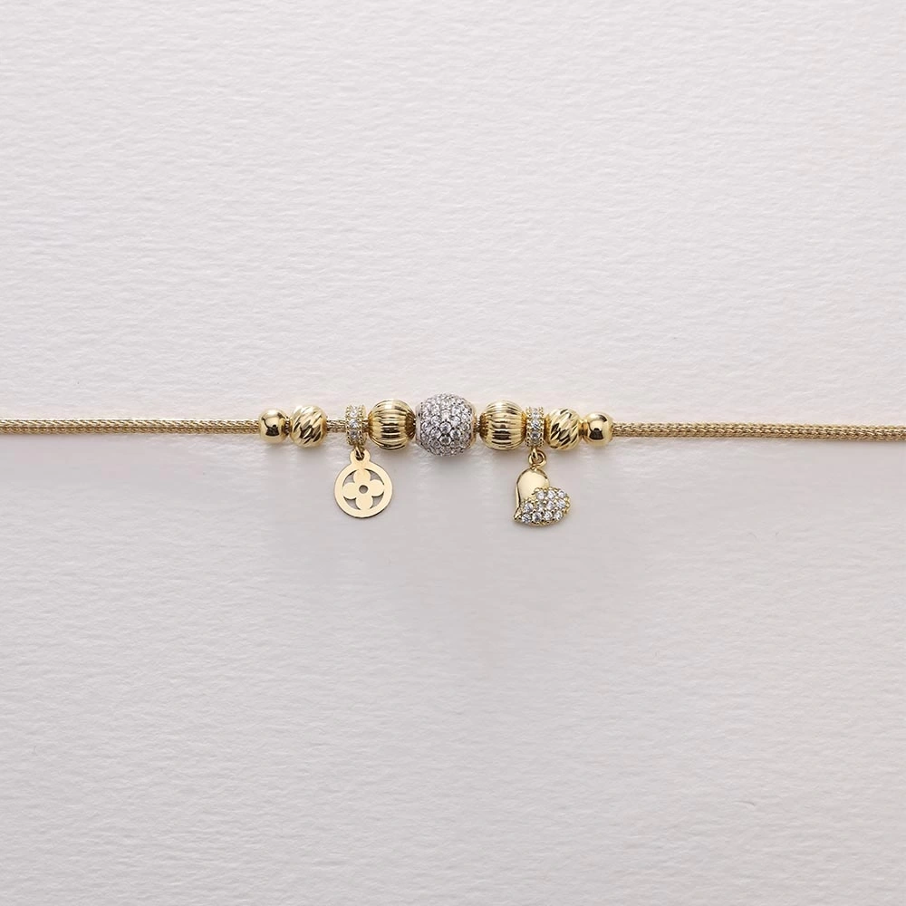 Tasarım. 14 Ayar Altın Bileklik