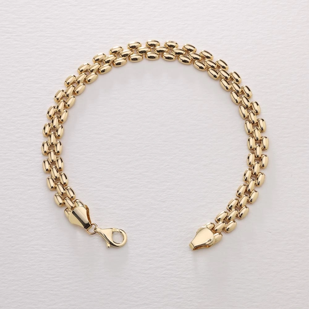 Kordon 14 Ayar Altın Bileklik