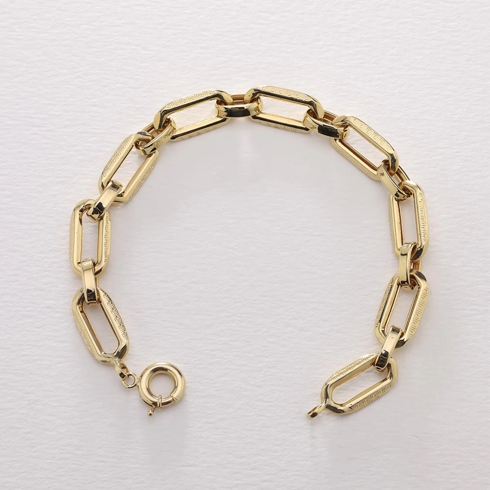 Kalın Ataş 14 Ayar Altın Bileklik