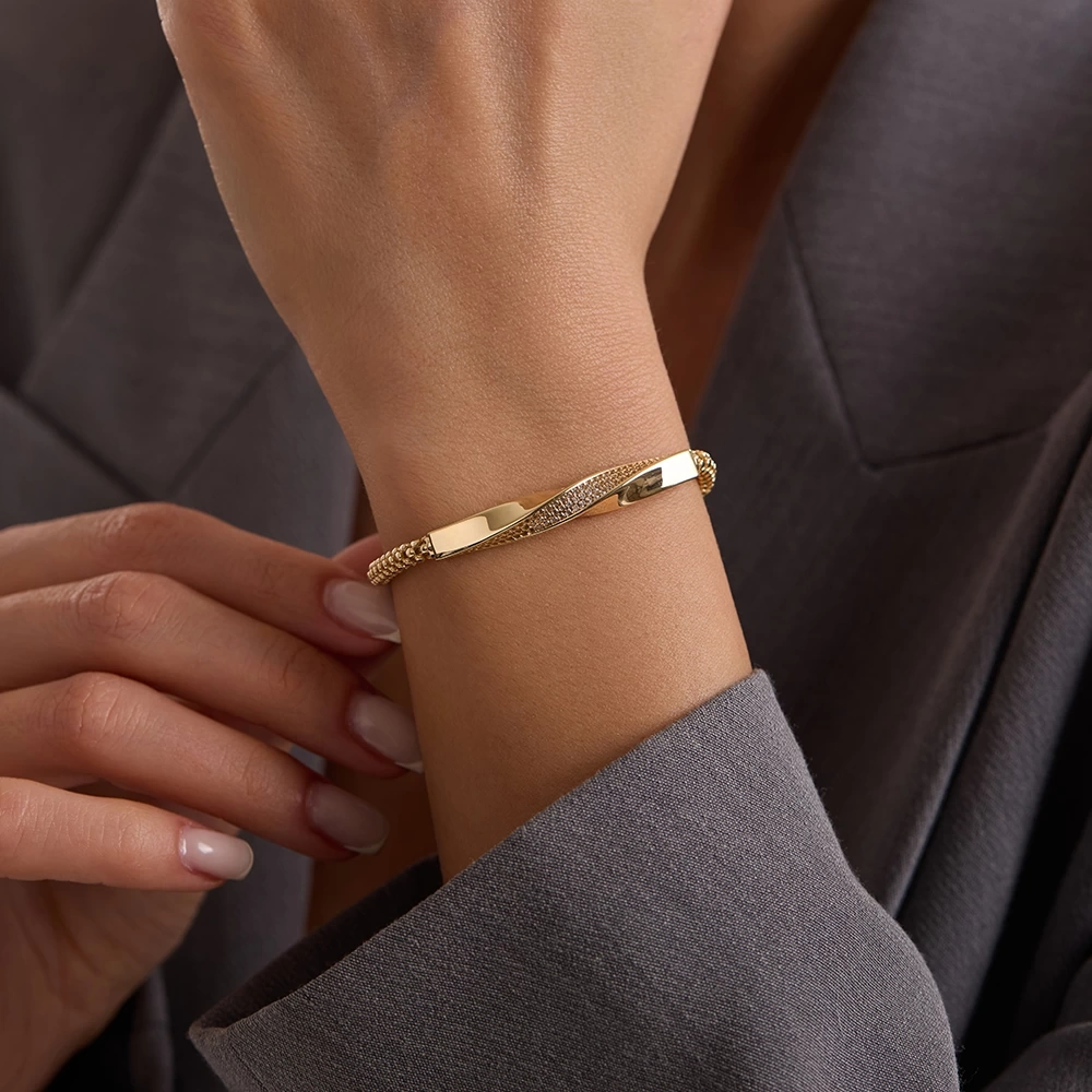 14 Ayar Altın Bileklik