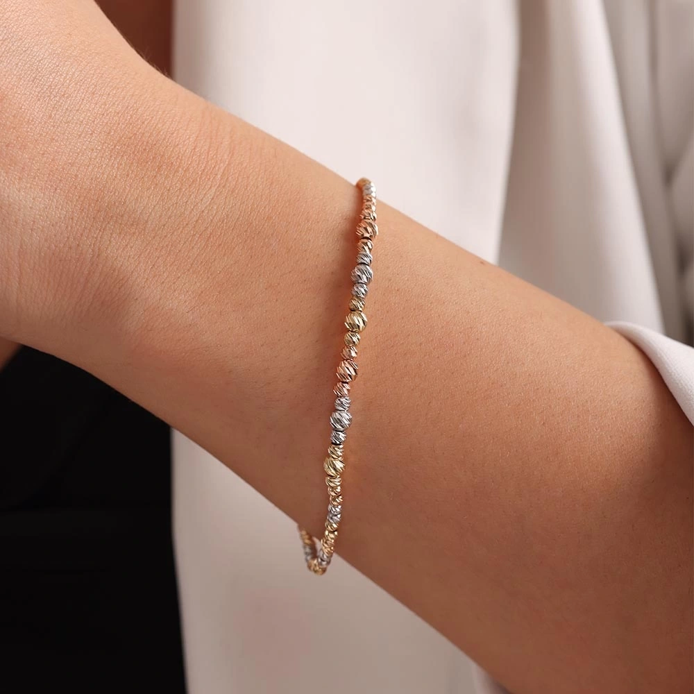 Dorikalı 14 Ayar Altın Bileklik