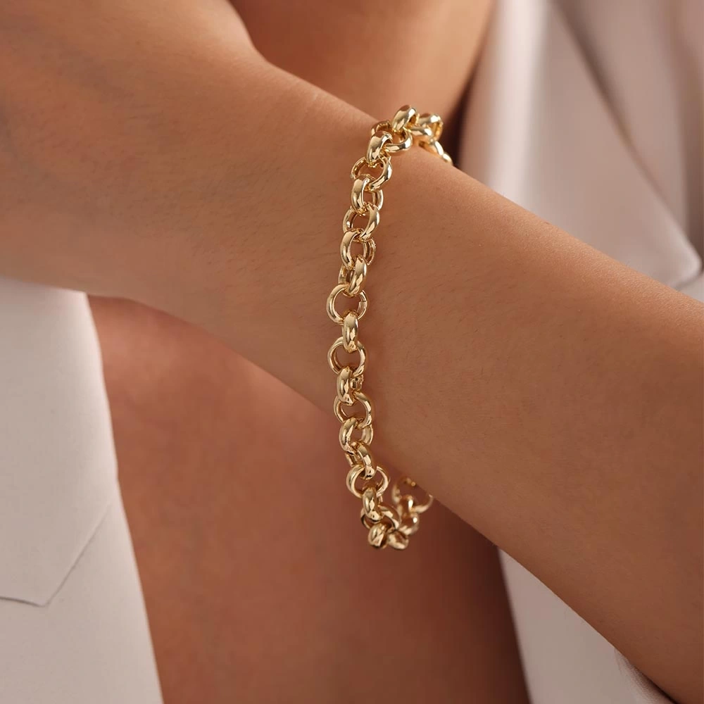 Doç 14 Ayar Altın Bileklik