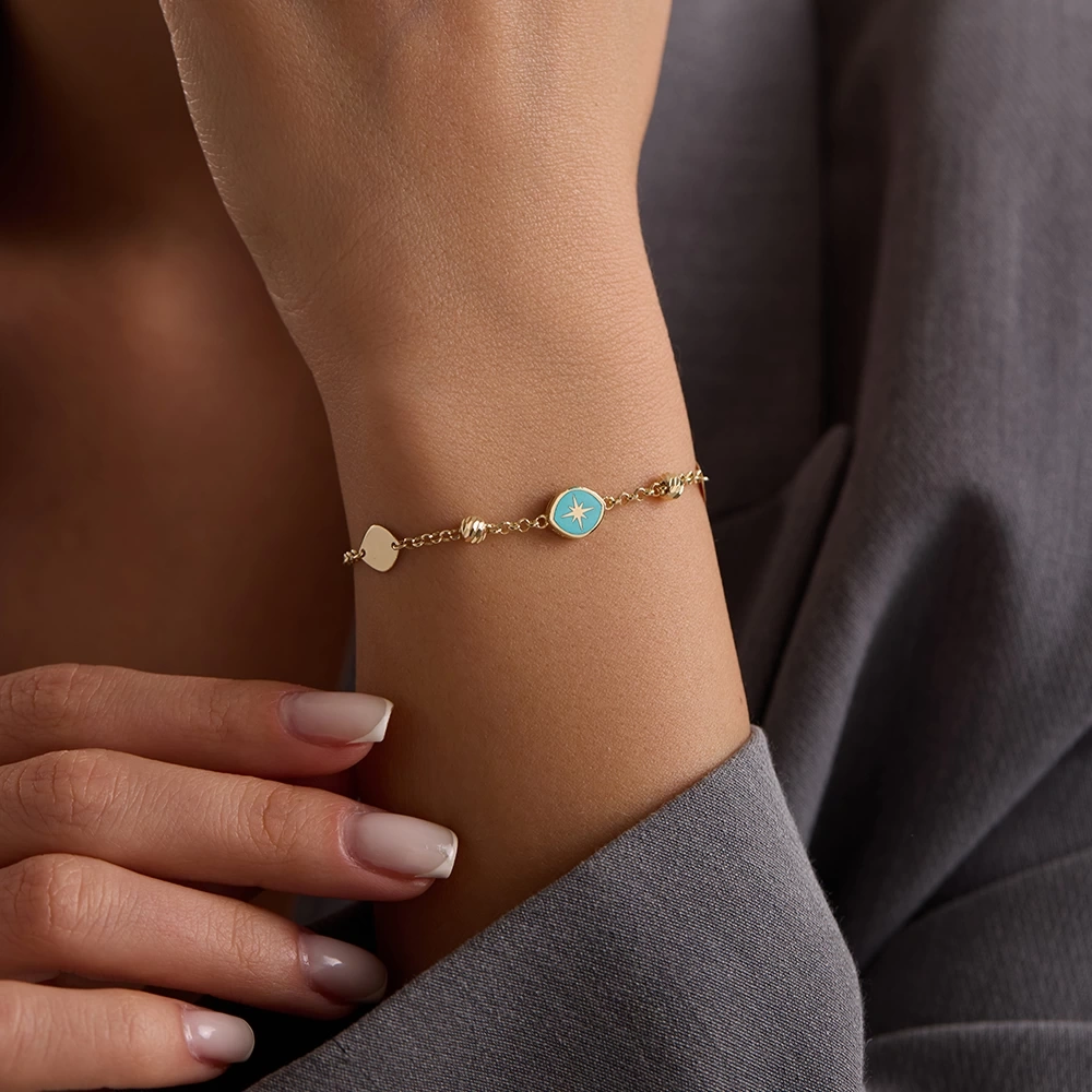 14 Ayar Altın Bileklik