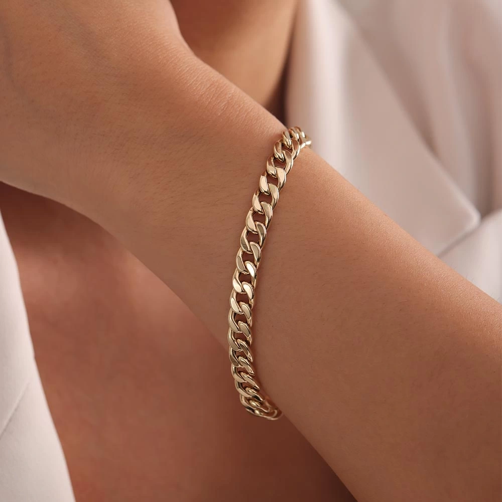 Gurmet. 14 Ayar Altın Bileklik