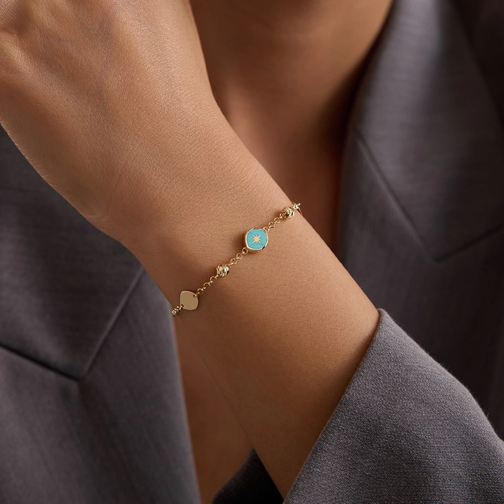 14 Ayar Altın Bileklik