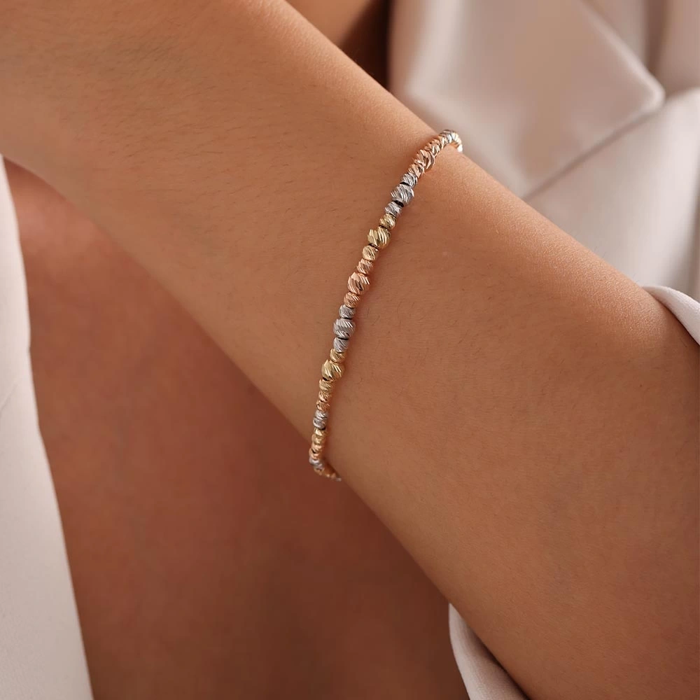 Dorikalı 14 Ayar Altın Bileklik