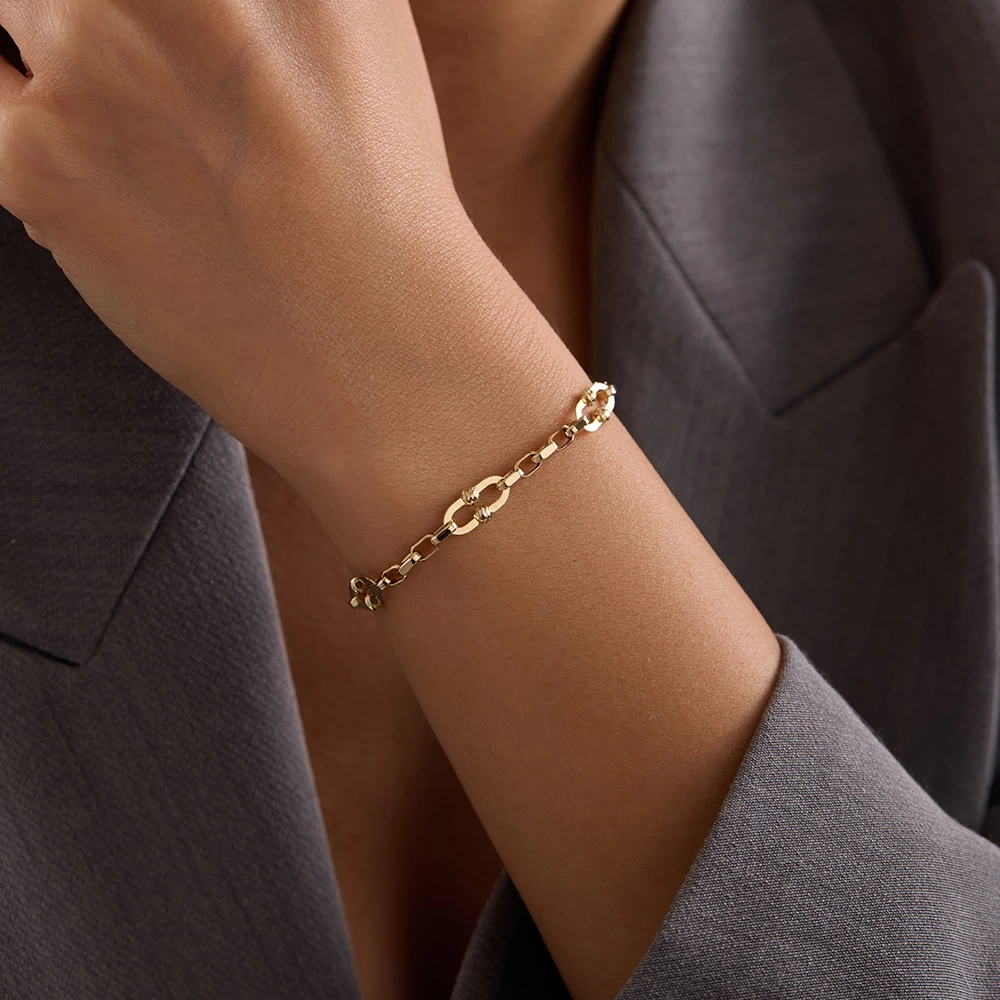 14 Ayar Altın Bileklik