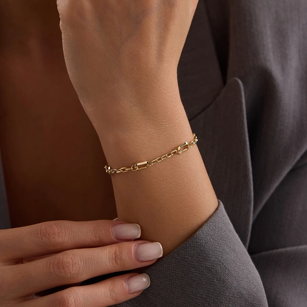 14 Ayar Altın Bileklik