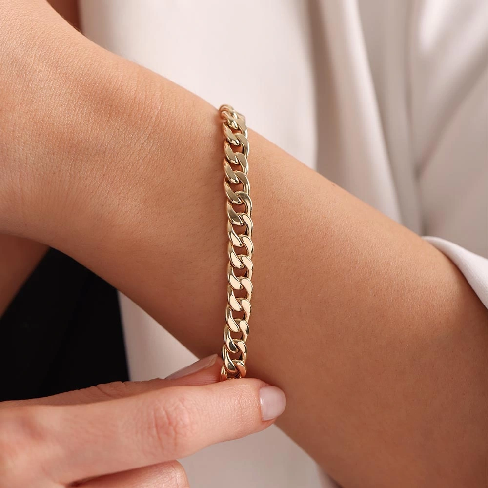 Gurmet. 14 Ayar Altın Bileklik