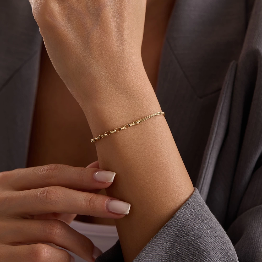 14 Ayar Altın Bileklik