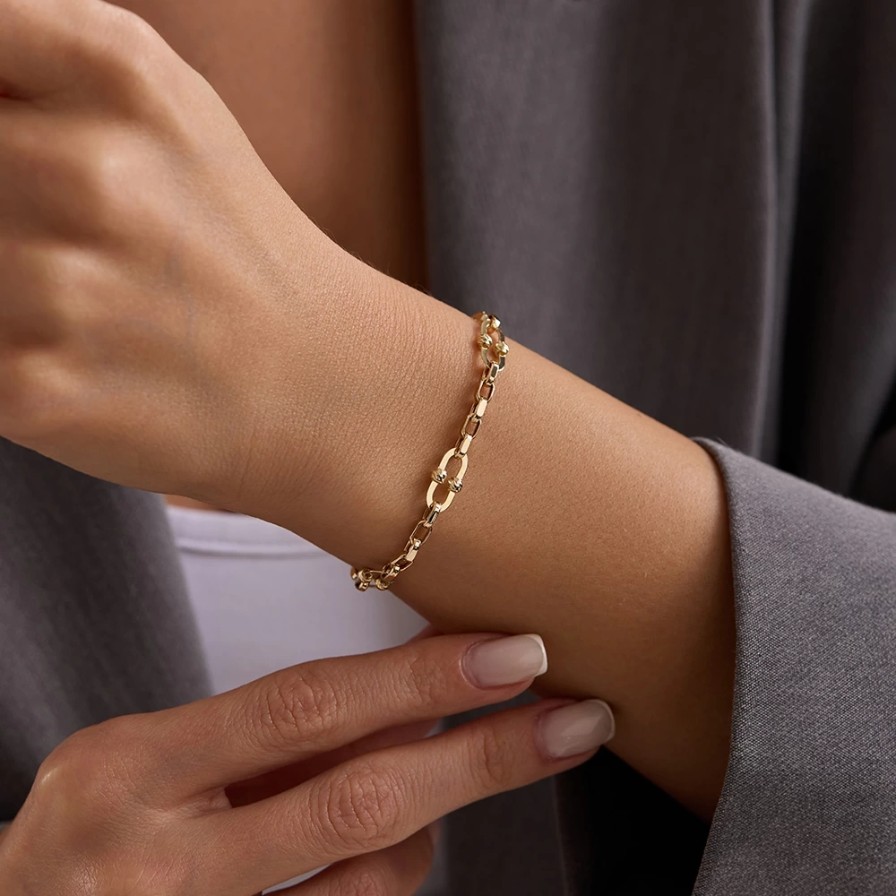 14 Ayar Altın Bileklik