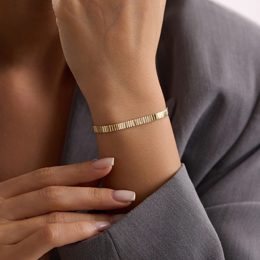 14 Ayar Altın Bileklik