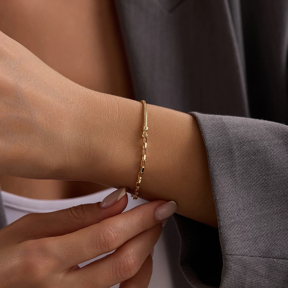 14 Ayar Altın Bileklik