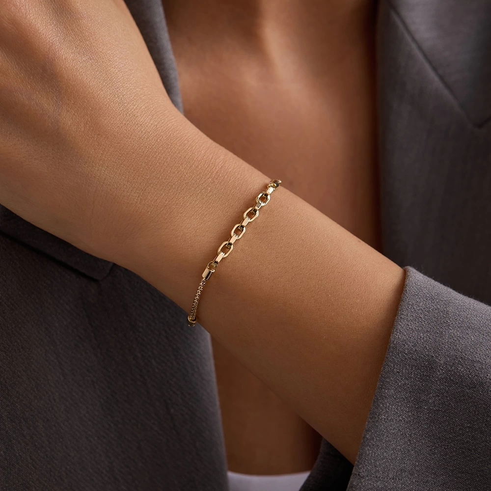 14 Ayar Altın Bileklik