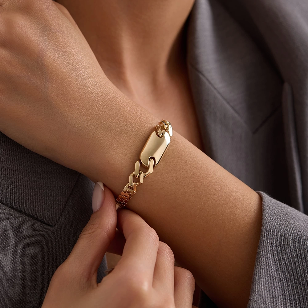 14 Ayar Altın Bileklik