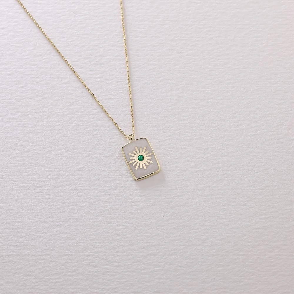 Helios 14 Ayar Altın Kolye