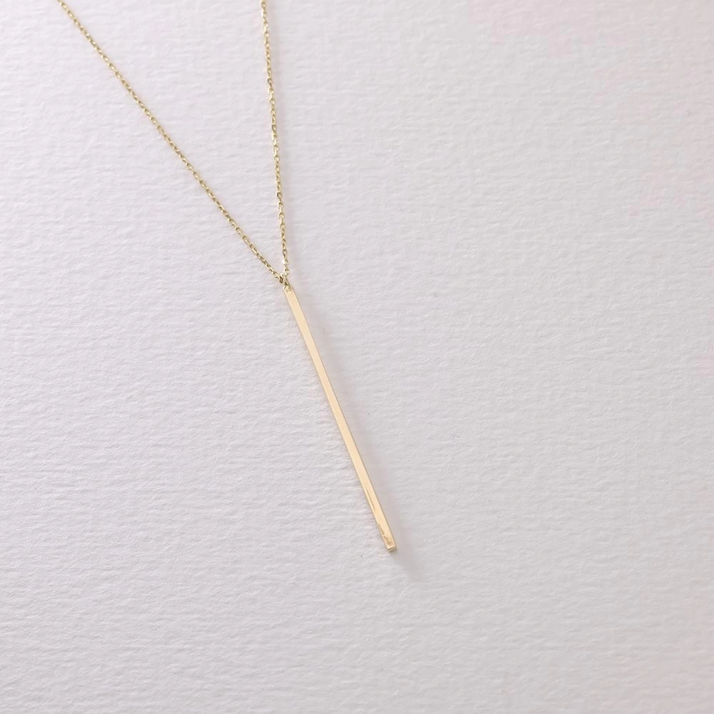 Çizgi 14 Ayar Altın Kolye