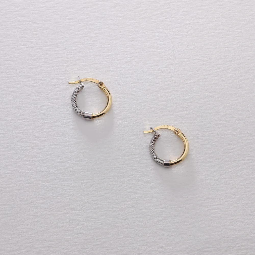 Tasarım 14 Ayar Altın Küpe