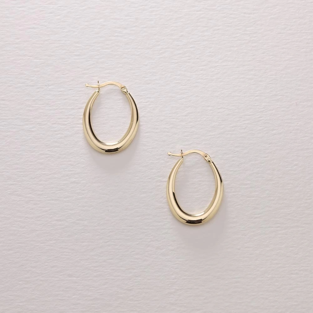 Damla 14 Ayar Altın Küpe