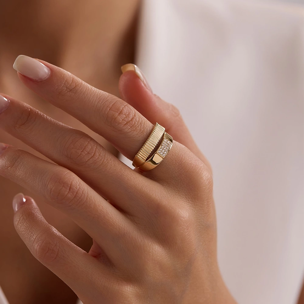 14 Ayar Altın Yüzük