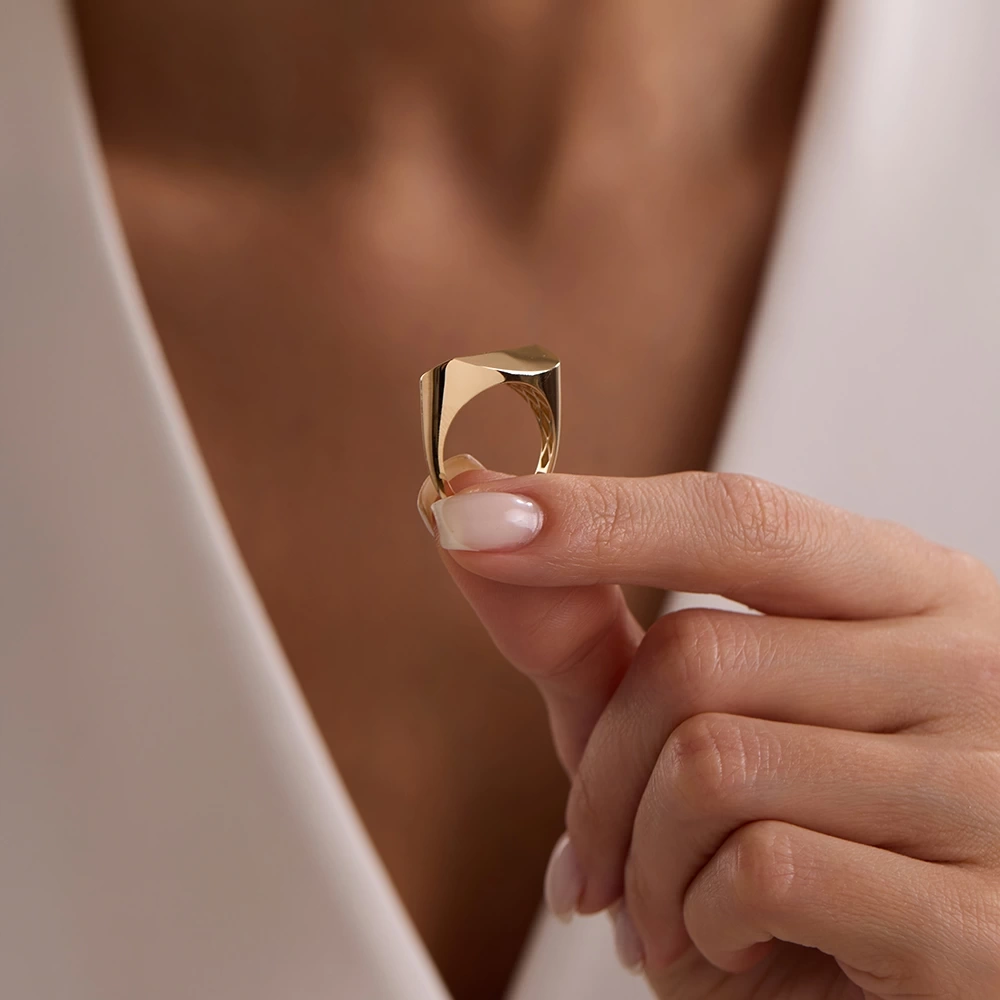 14 Ayar Altın Yüzük