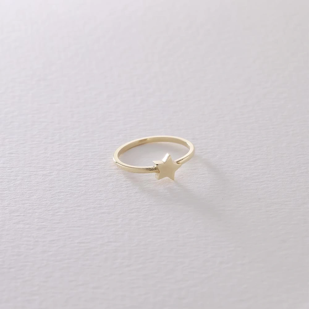 Yıldız 14 Ayar Altın Yüzük