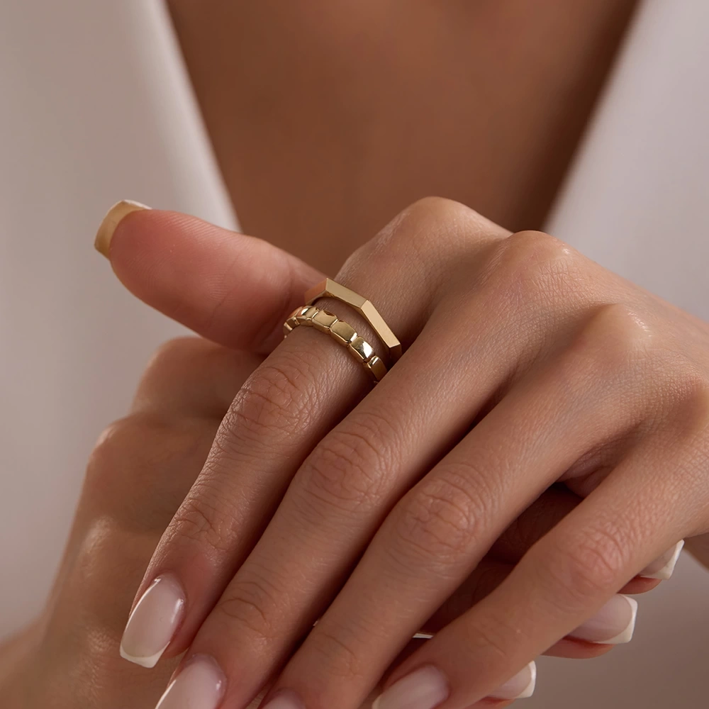 14 Ayar Altın Yüzük