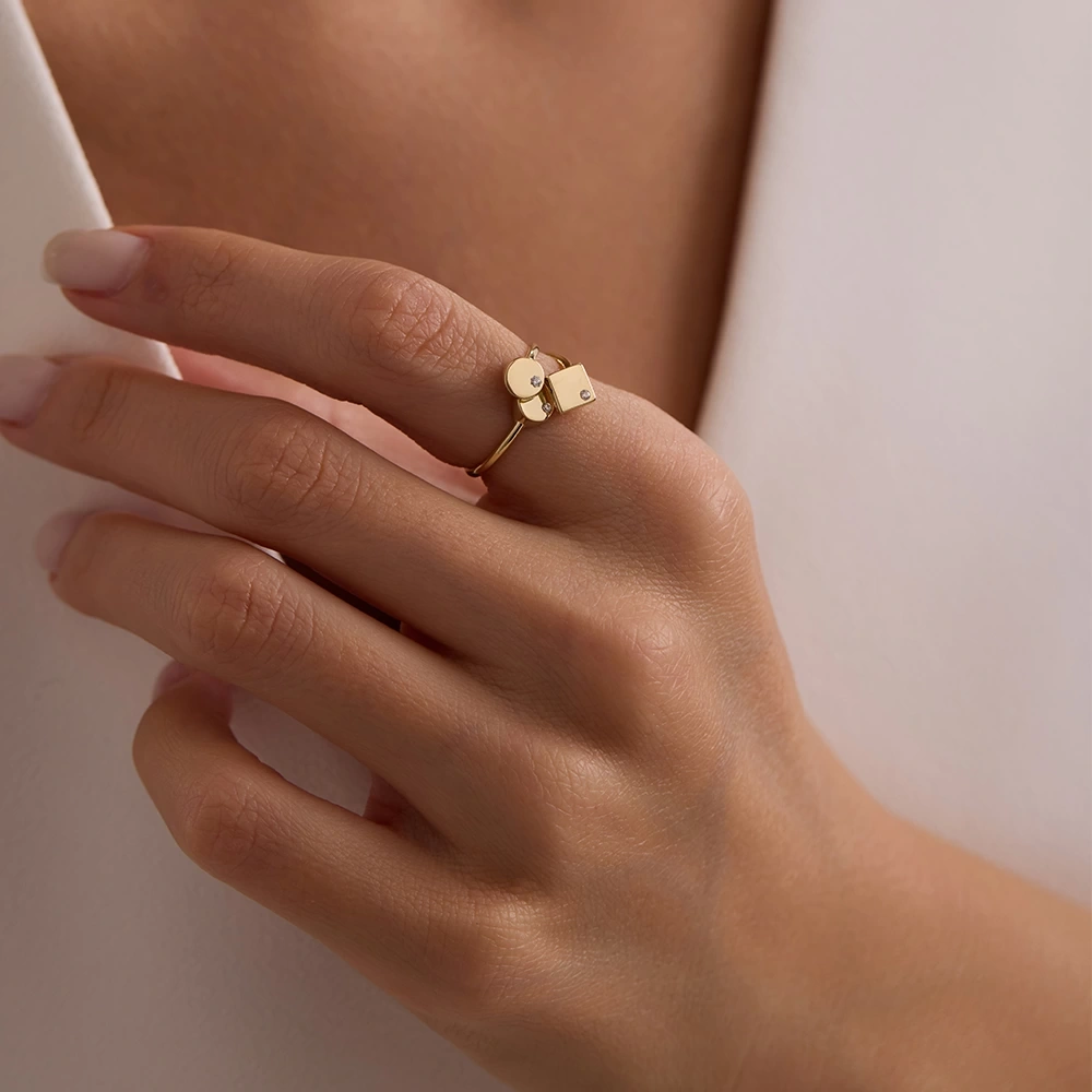 14 Ayar Altın Yüzük