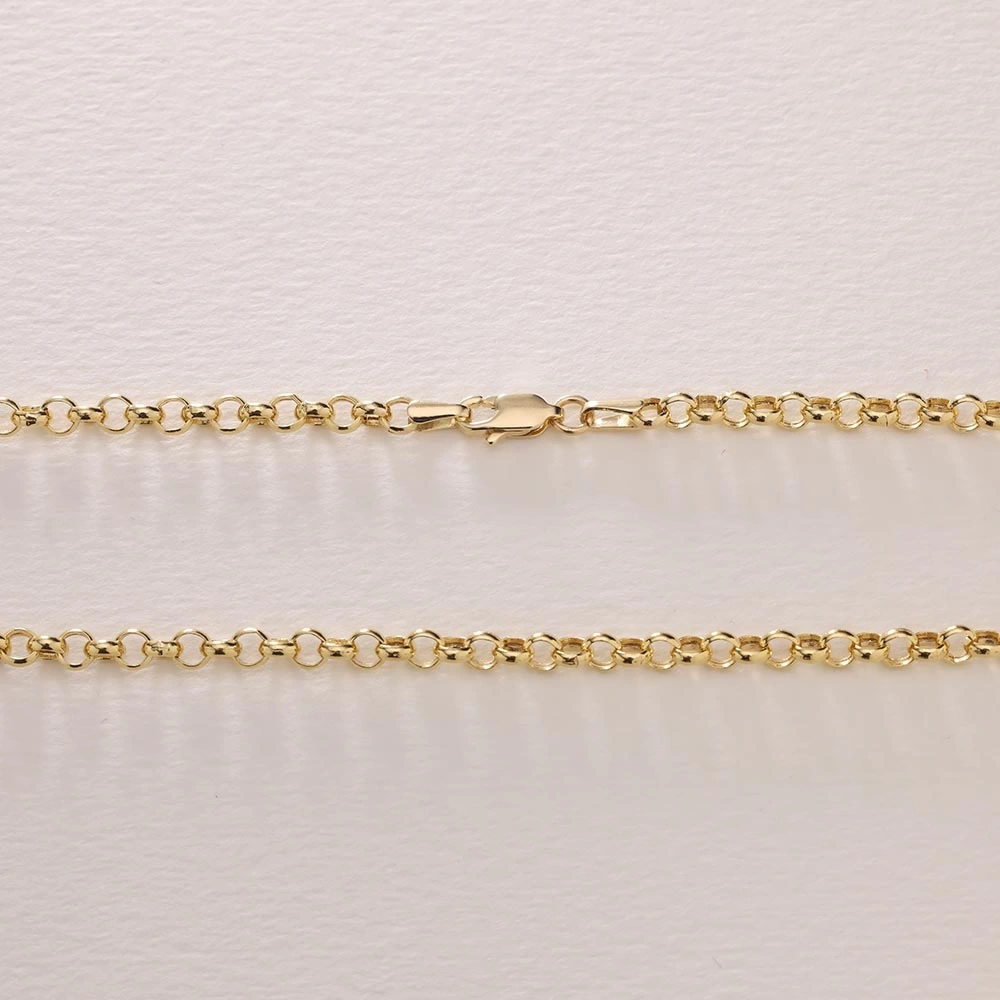 Halka Zincir 14 Ayar Altın Zincir