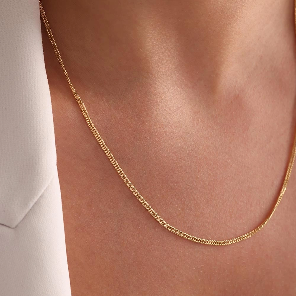 İnce Gurmet 14 Ayar Altın Zincir