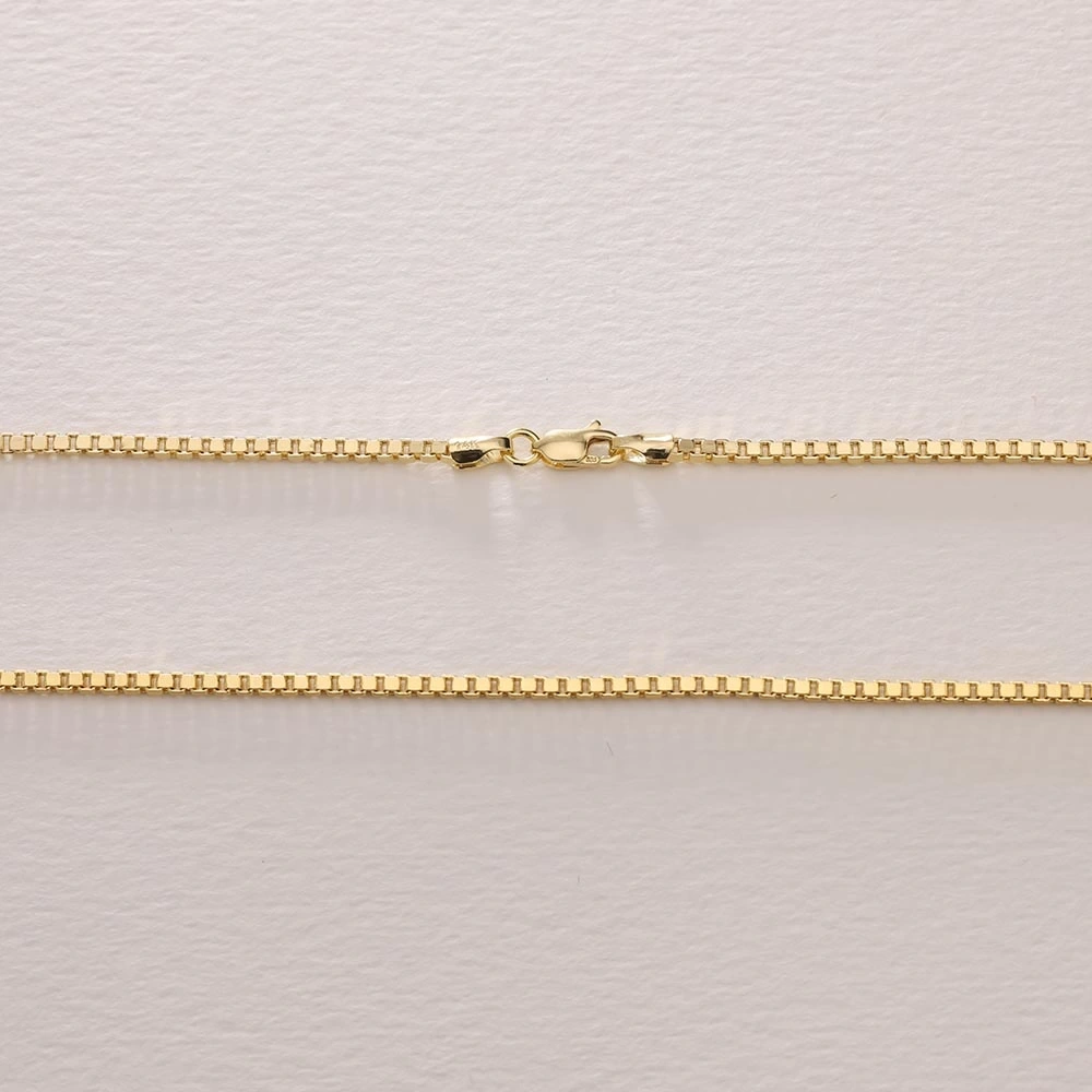 Küp Örgü 14 Ayar Altın Zincir