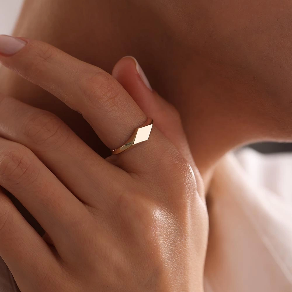 Şövalye 14 Ayar Altın Yüzük