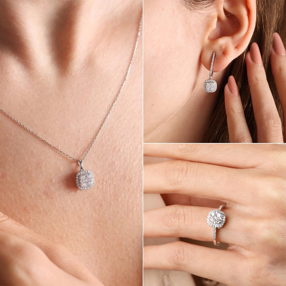 1.65 CT Coronet Pırlanta Set