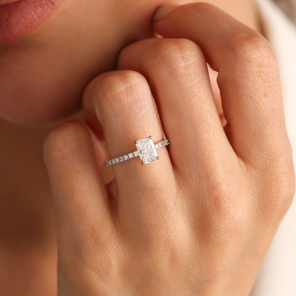 1.25 CT Lab Grown Pırlanta Yüzük