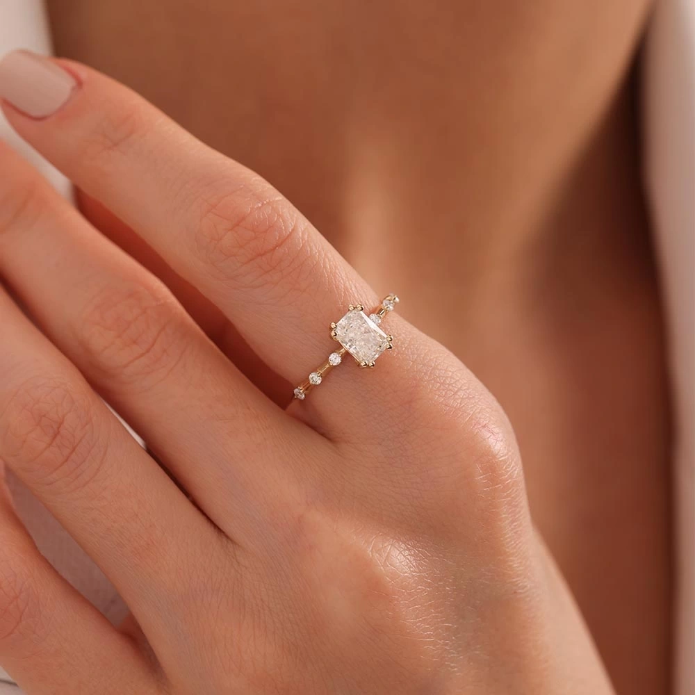 1.15 CT Lab Grown Pırlanta Yüzük