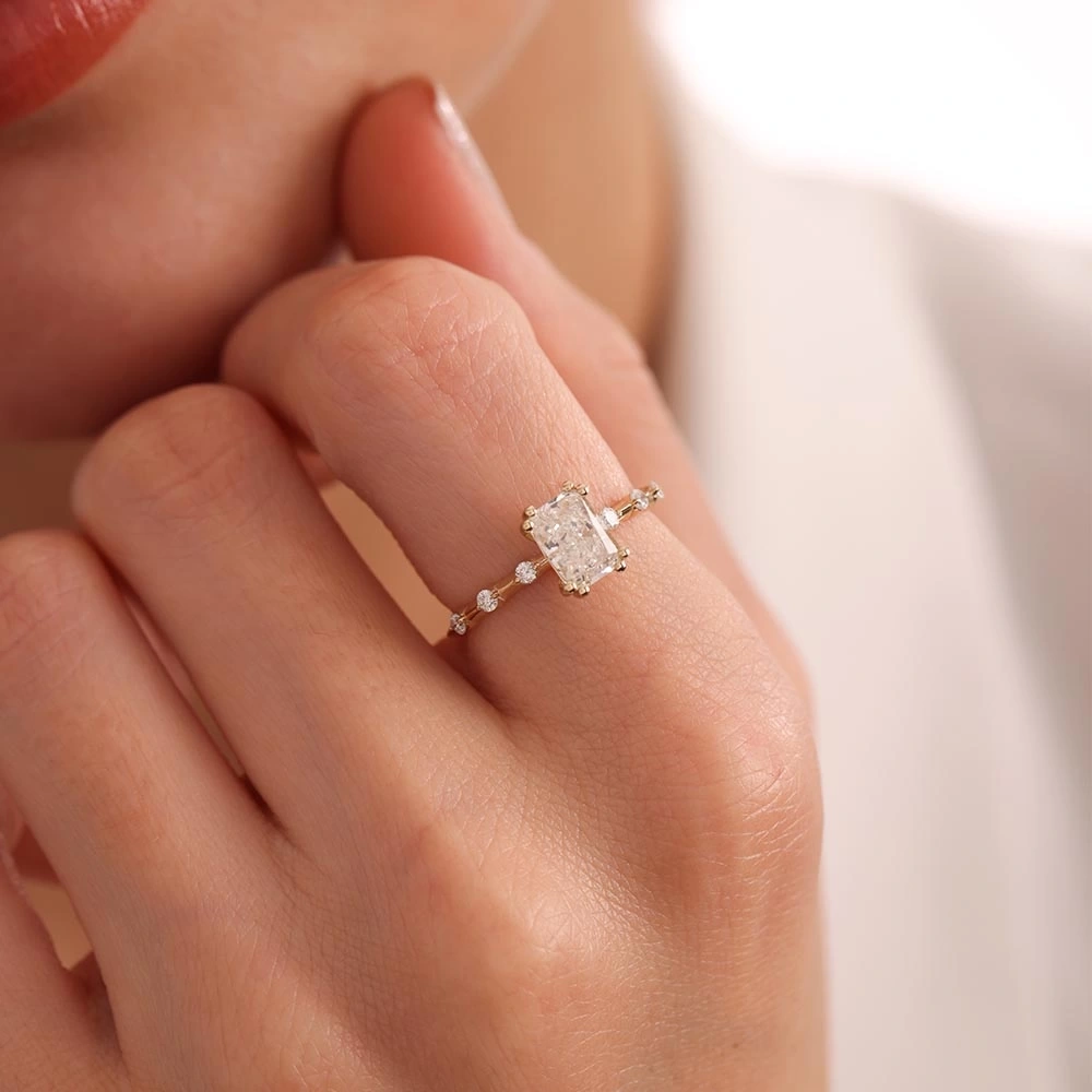 1.15 CT Lab Grown Pırlanta Yüzük