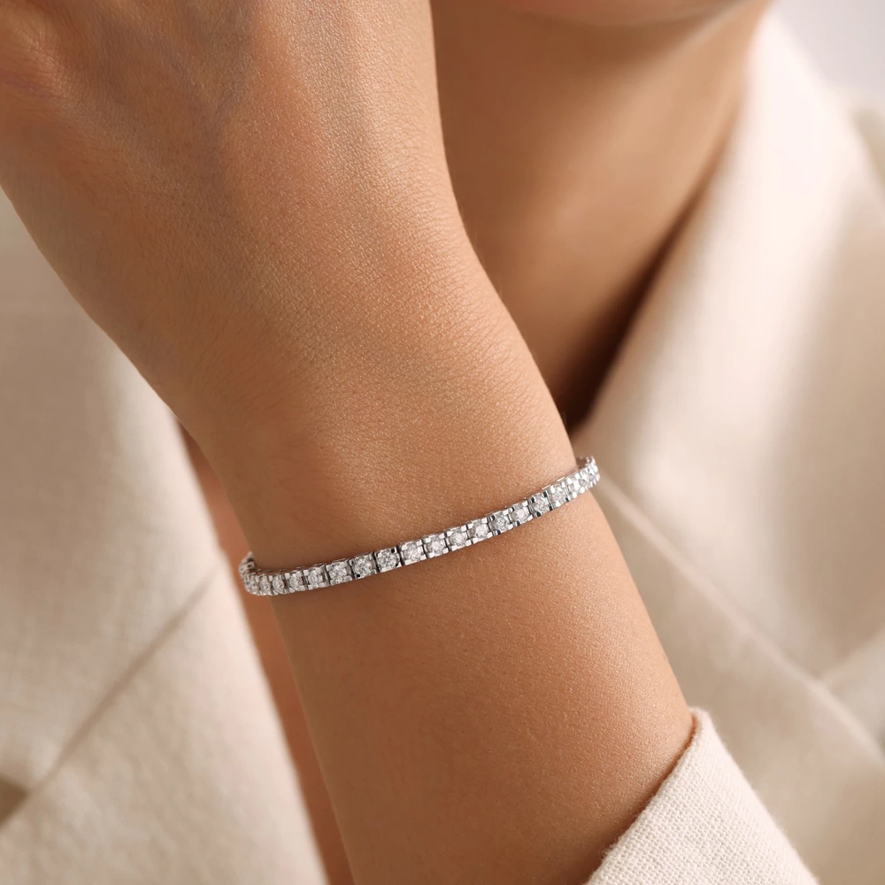 3.00 CT Pırlanta Suyolu Bileklik