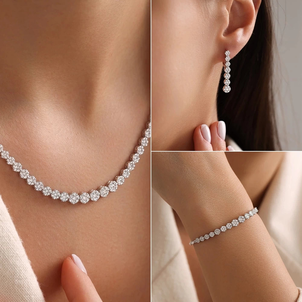 3.70 CT Pırlanta Set