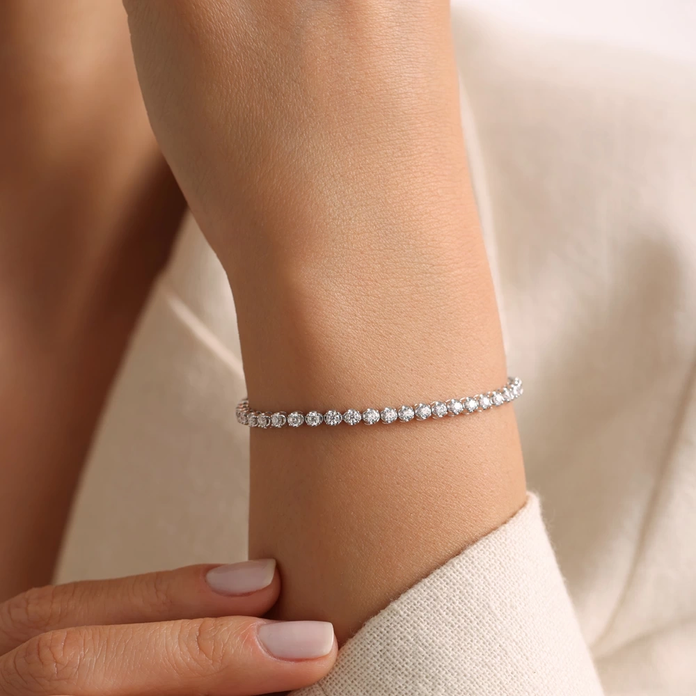 4.00 CT Pırlanta Suyolu Bileklik