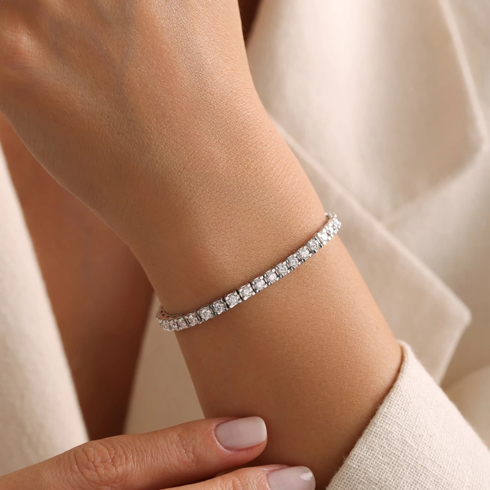 4.00 CT Pırlanta Suyolu Bileklik