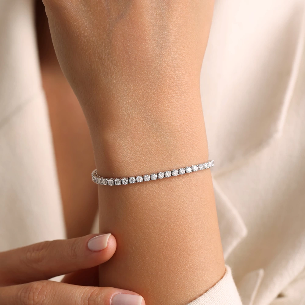 4.00 CT Pırlanta Suyolu Bileklik