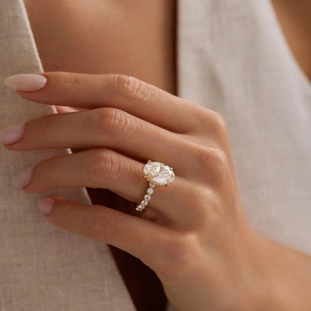 5.00 CT Lab Grown Pırlanta Tasarım Yüzük
