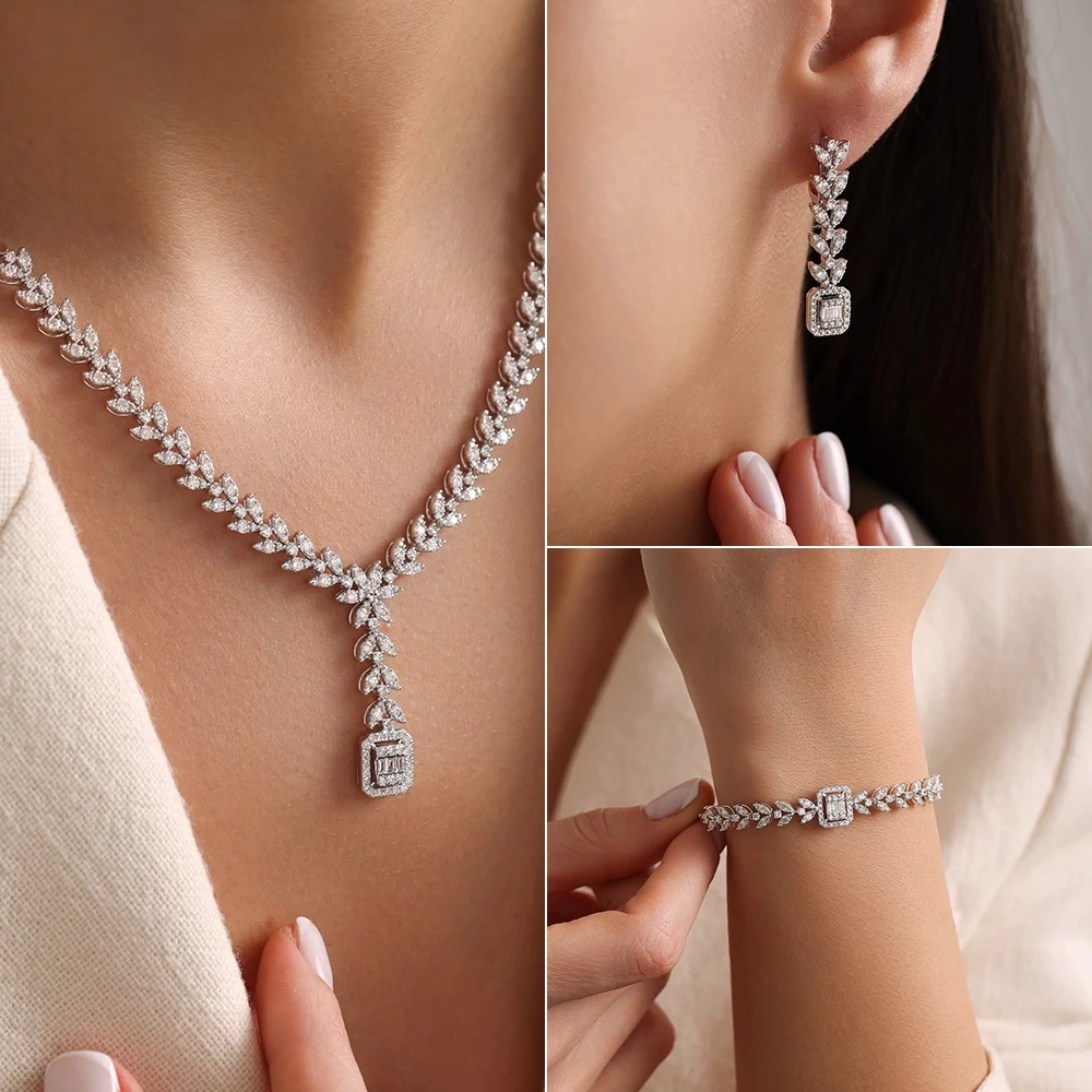 5.55 CT Pırlanta Set