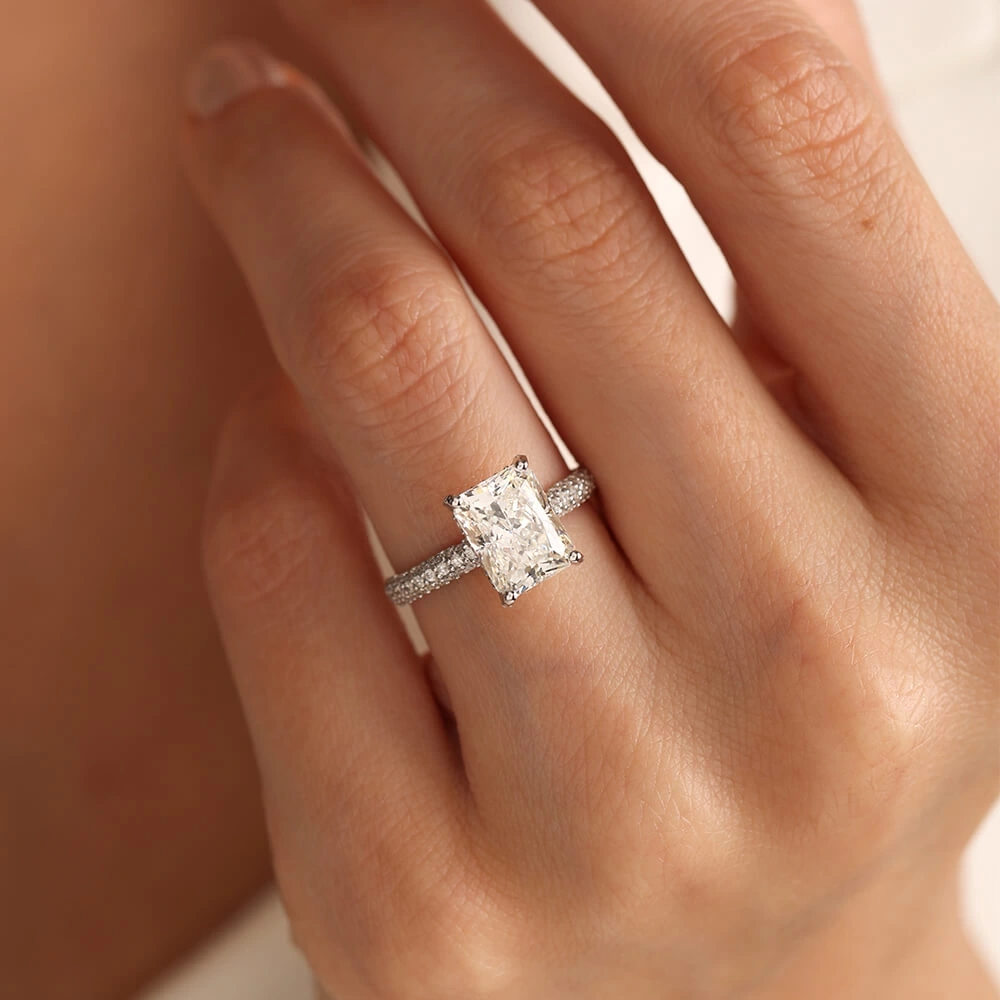 5.56 CT Topaz & Pırlanta Yüzük