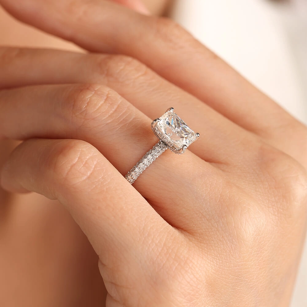 5.56 CT Topaz & Pırlanta Yüzük