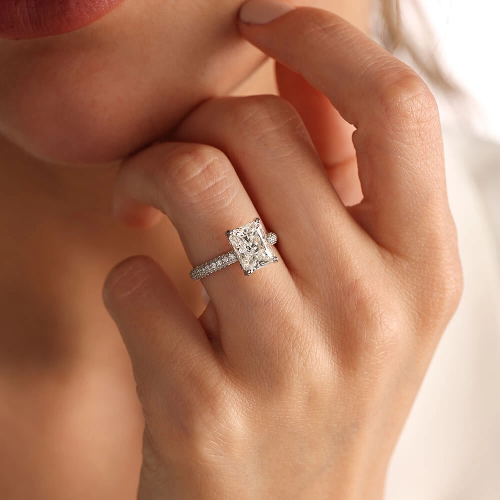 5.56 CT Topaz & Pırlanta Yüzük