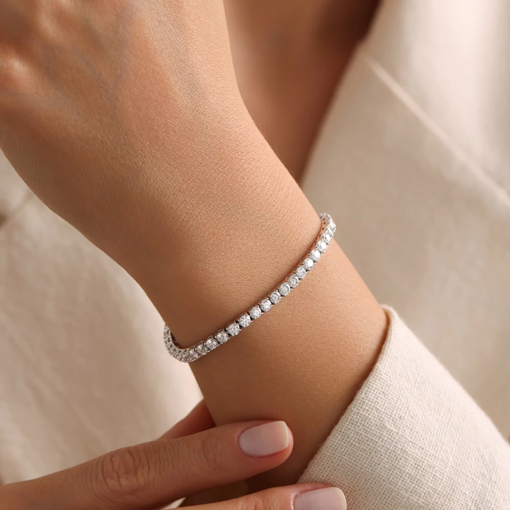 6.00 CT Pırlanta Suyolu Bileklik